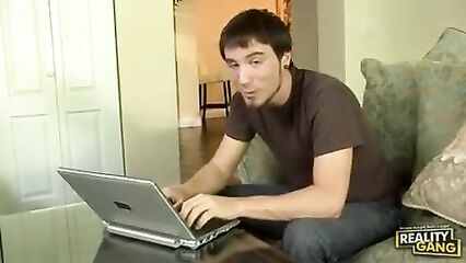 Жесткий секс с гибкой рыжей красивой спортсменкой