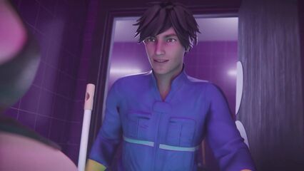 Застукали в туалете во время мастурбации анала пробкой