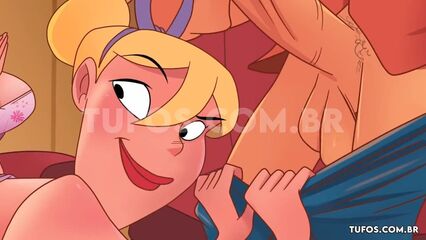 Мультфильм Развешивание трусиков на бельевой верёвке [Rus]