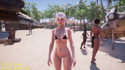 Отрывок из порно игры Wild Life: Секс с минотавром