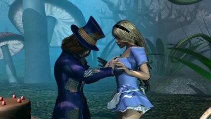 Алиса в Стране чудес — XXX анимационная порно пародия